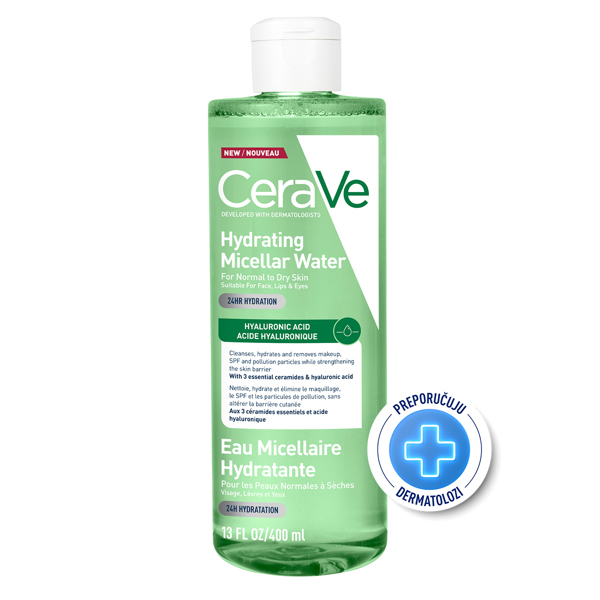 CeraVe Hydrating Micellar Water Hidratantna micelarna voda 400 ml